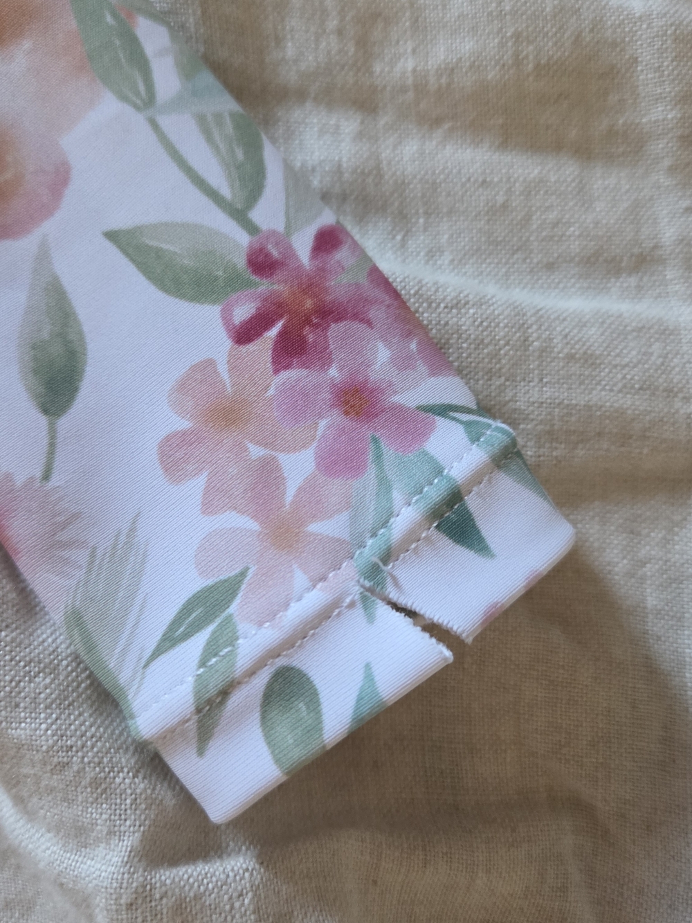 Current Tyed Floral Rashguard One-Piece - Picture 2 of 3